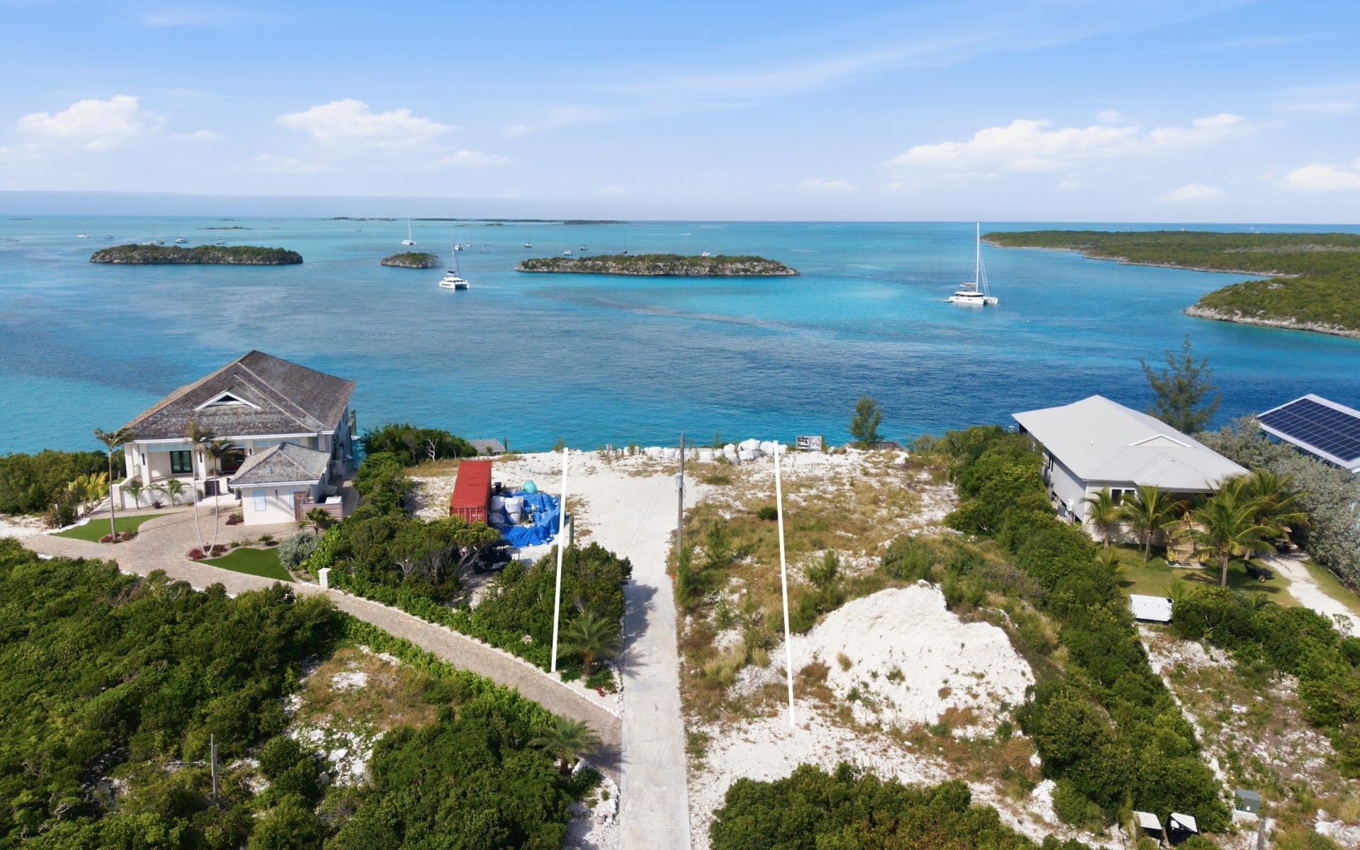 0.32 Acres of Oceanfront Land for Sale, Staniel Cay, Exuma Cays, Bahamas