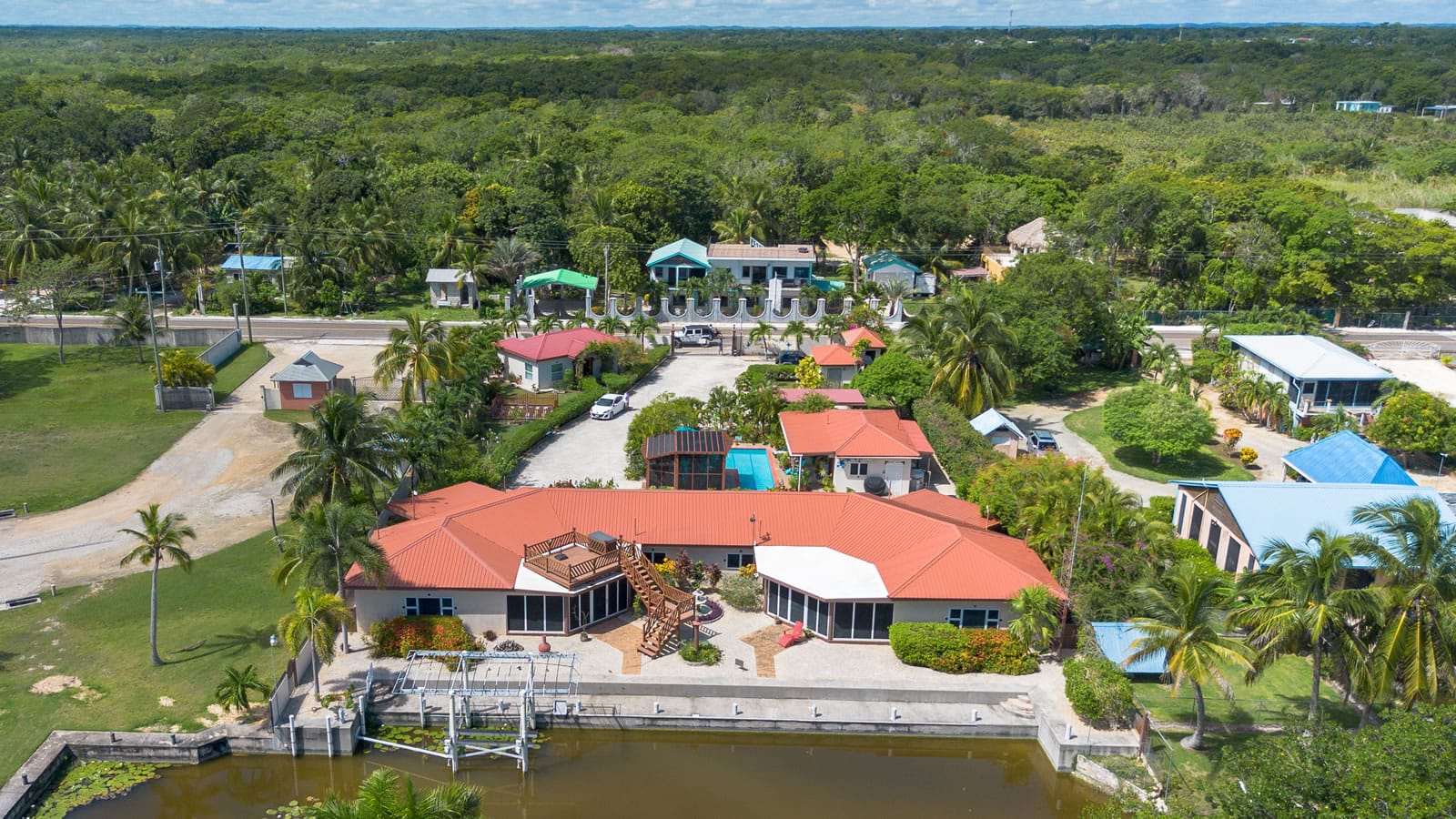 7 Bedroom Luxury Waterfront Estate for Sale, Corozal, Belize