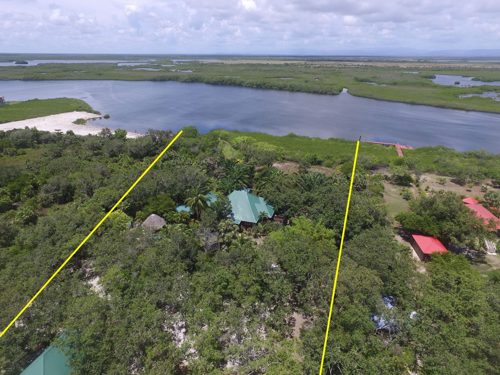 7 Bedroom Lagoon-Front Estate for Sale, Surfside, Placencia, Stann Creek District, Belize