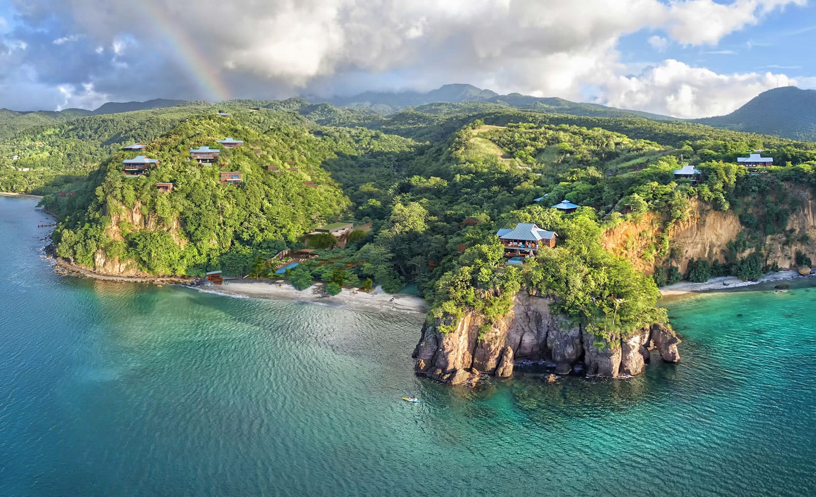 1 Bedroom Waterfront Resort Villas for Sale, Secret Bay, Dominica