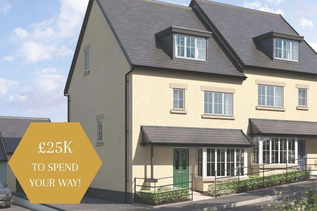 Plot 857, The Willow at Meadowbrook... 4 bed semi-detached house