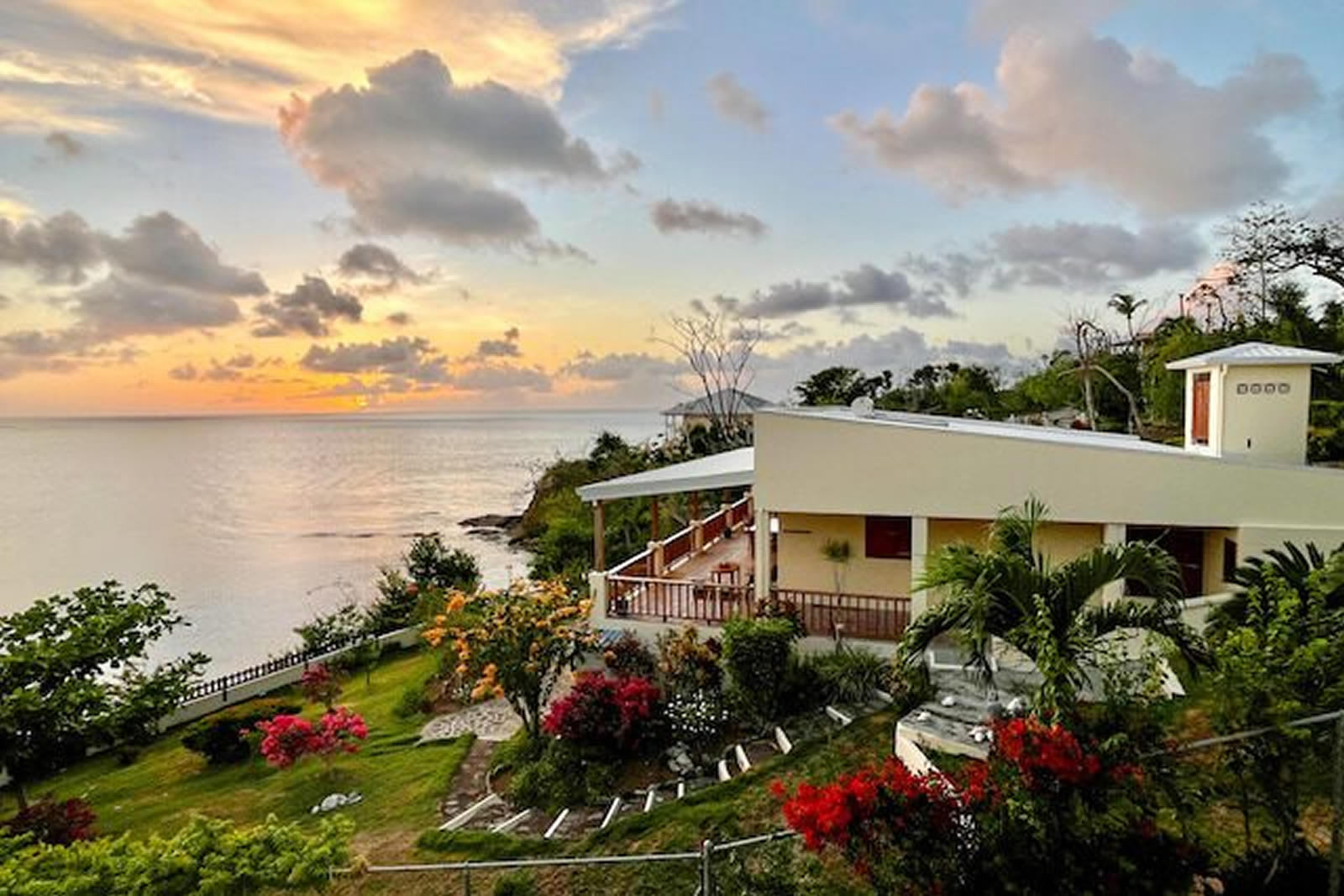 3 Bedroom Beachfront Home for Sale, Flamboyant Road, Snow Hill, Craigston, Carriacou, Grenada Grenadines