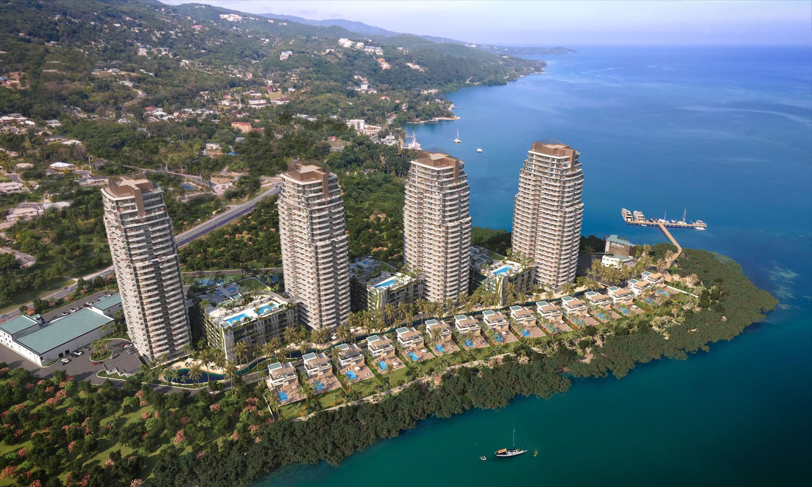 New 1 Bedroom Apartments for Sale, The Pinnacle, Montego Bay, Jamaica