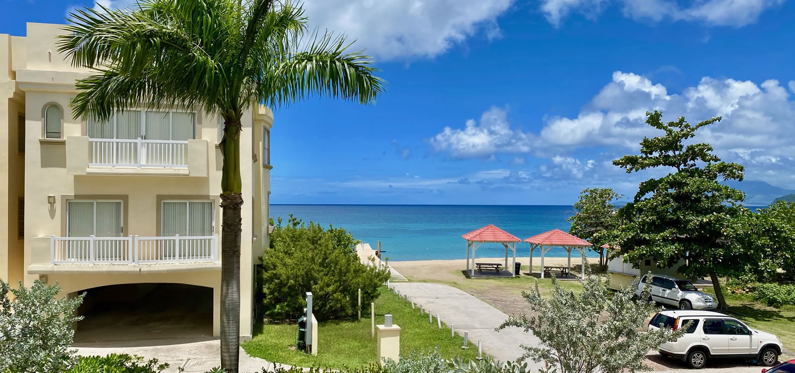 2 Bedroom Beachfront Condo for Sale, The Hamilton, Nevis