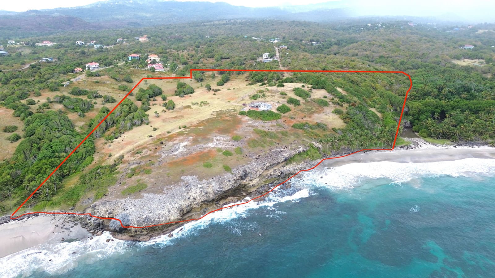 28.5 Acres of Beachfront Land for Sale, Canelles, Micoud, St Lucia
