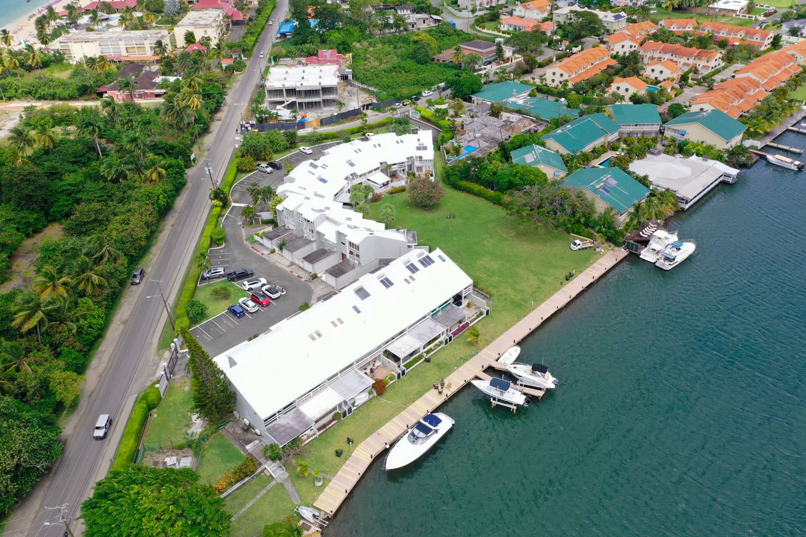 2 Bedroom Waterfront Townhouse 10 for Sale, East Caribbean Village, Rodney Bay, St Lucia