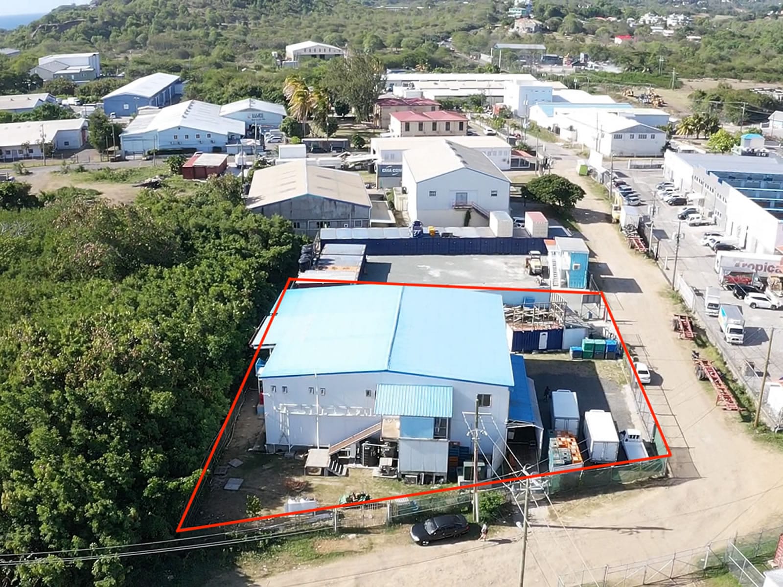 Commercial Building for Sale, Massade Industrial Estate, Gros Islet, St Lucia