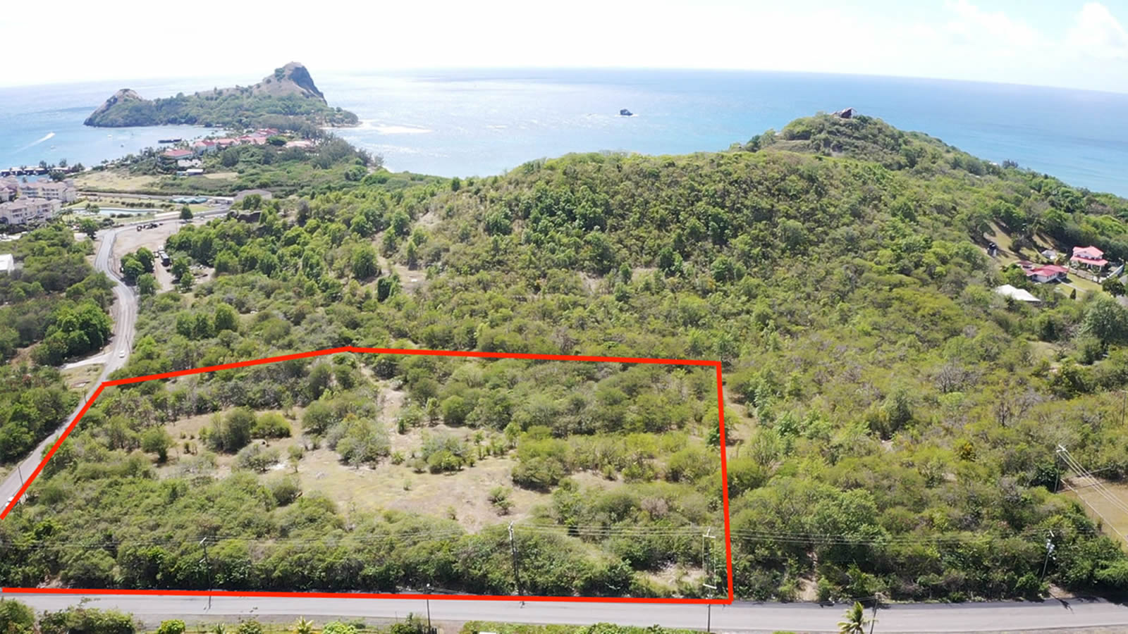 5.1 Acres of Land for Sale, Pigeon Island Causeway, St Lucia