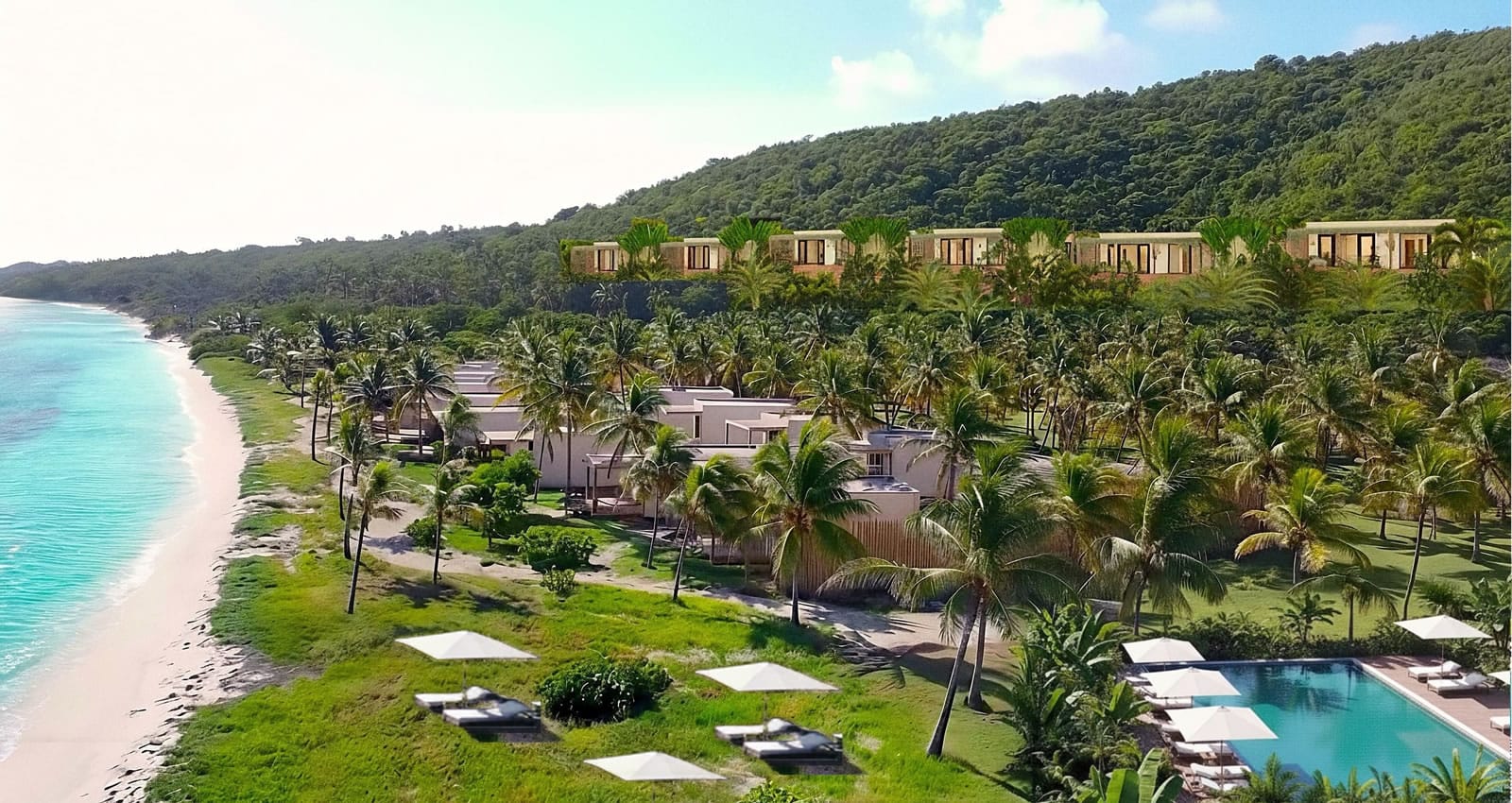 2 or 3 Bedroom Beach Club Villas for Sale, Windward Mayreau, St Vincent & the Grenadines